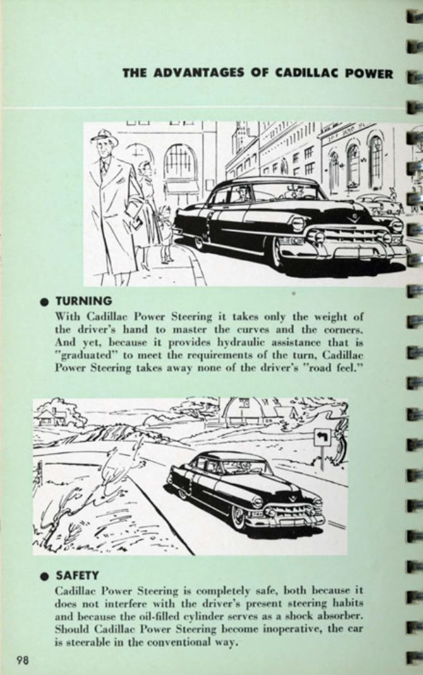 1953 Cadillac Salesmans Data Book Page 41